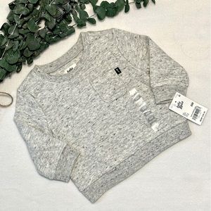 NWT baby B’gosh Quilted Fabric Sweatshirt baby size 6M